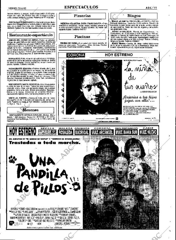 ABC SEVILLA 30-06-1995 página 93