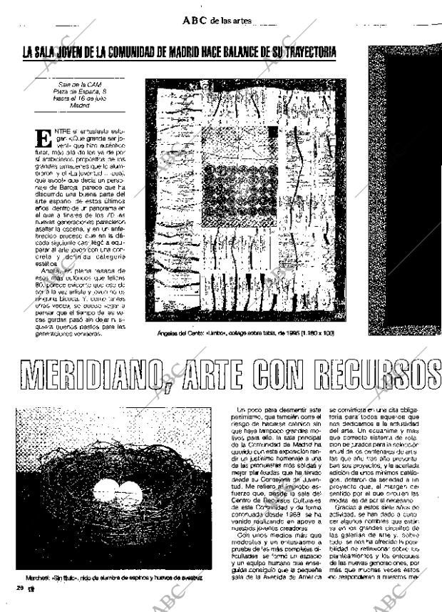 CULTURAL MADRID 30-06-1995 página 26