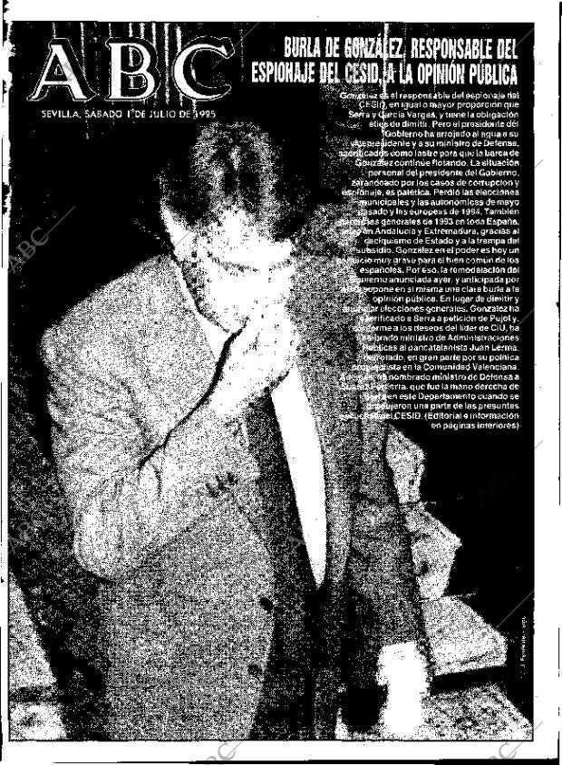 ABC SEVILLA 01-07-1995 página 1