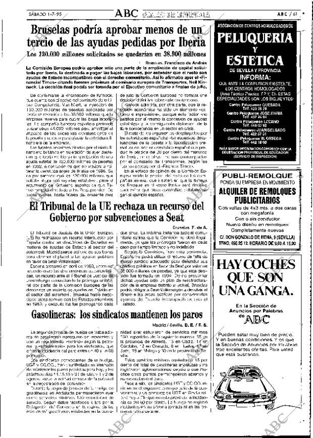 ABC SEVILLA 01-07-1995 página 61