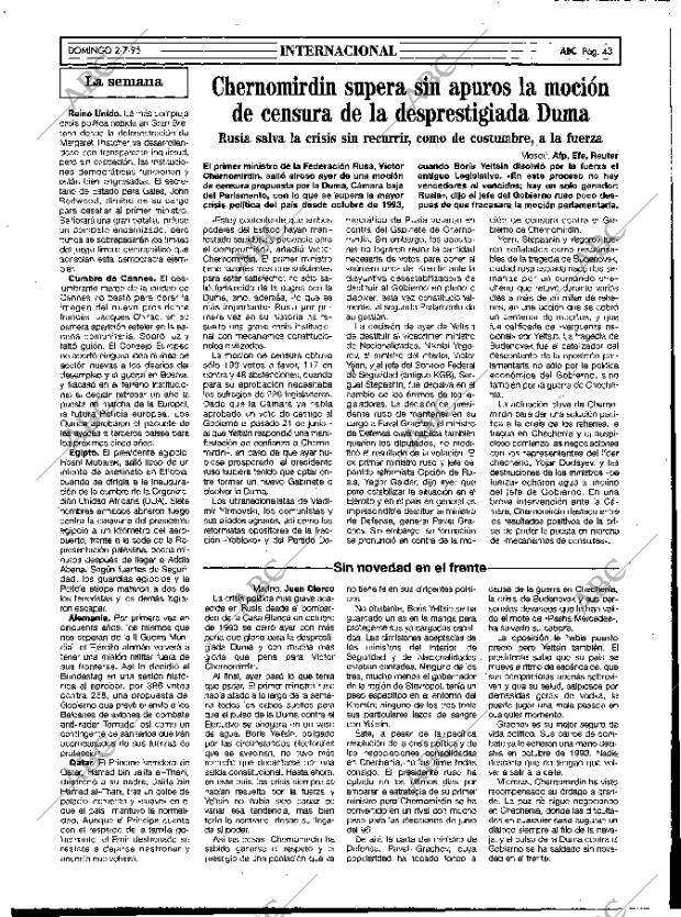 ABC MADRID 02-07-1995 página 43