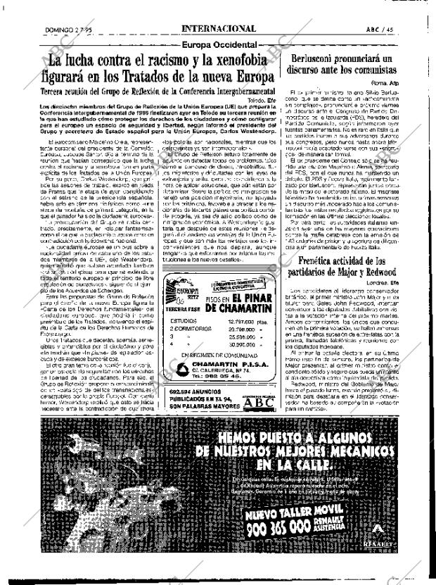 ABC MADRID 02-07-1995 página 45