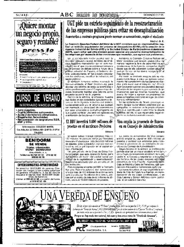 ABC MADRID 02-07-1995 página 54