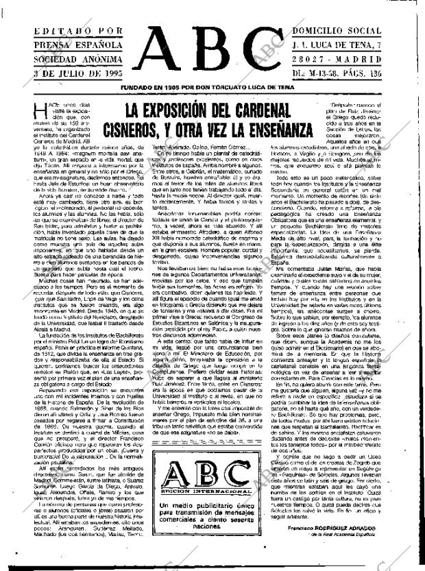 ABC MADRID 03-07-1995 página 3