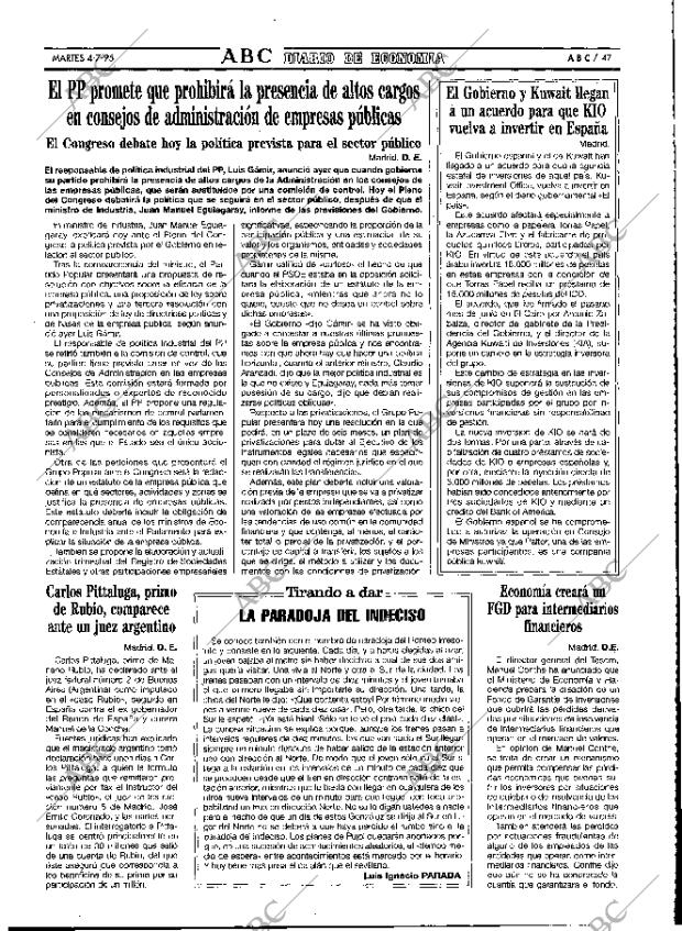 ABC MADRID 04-07-1995 página 47