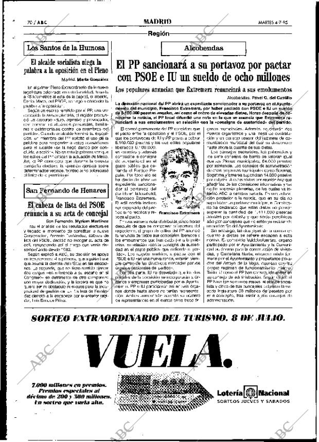 ABC MADRID 04-07-1995 página 70