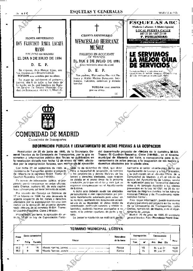 ABC MADRID 04-07-1995 página 98