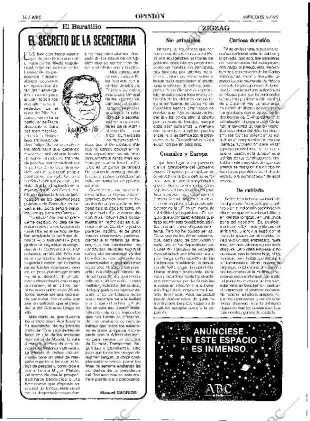 ABC SEVILLA 05-07-1995 página 16