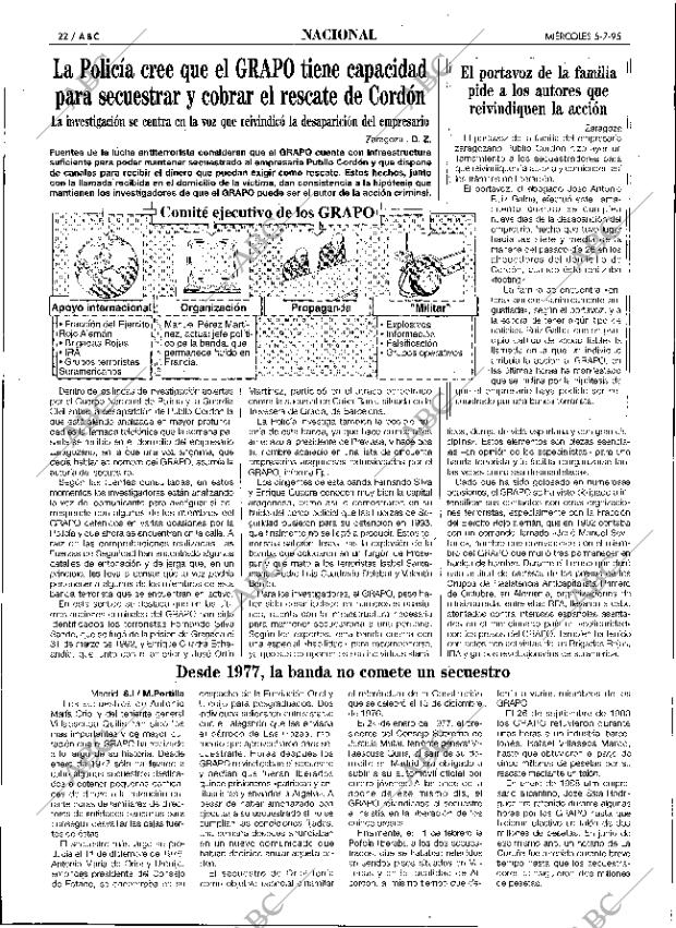 ABC SEVILLA 05-07-1995 página 22