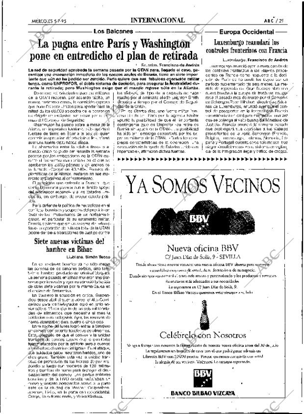 ABC SEVILLA 05-07-1995 página 29