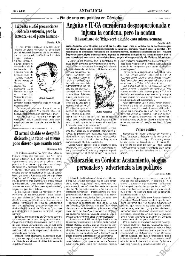ABC SEVILLA 05-07-1995 página 32