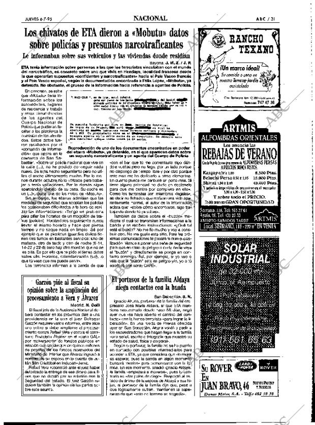 ABC MADRID 06-07-1995 página 31