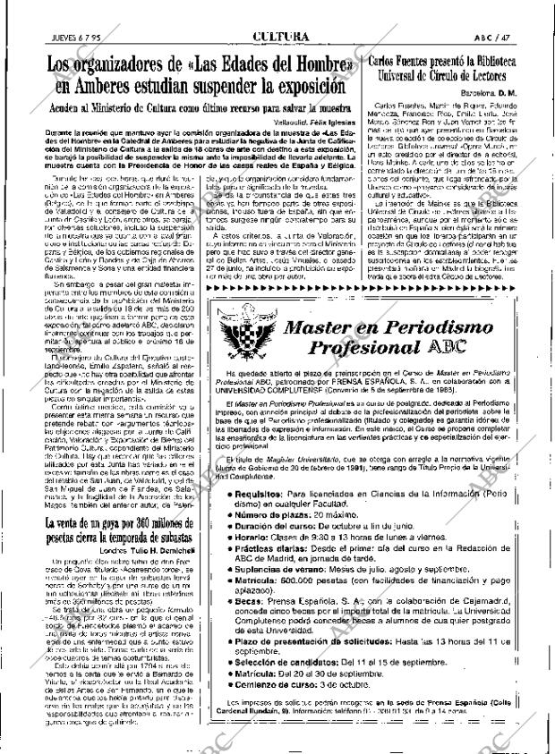 ABC SEVILLA 06-07-1995 página 47