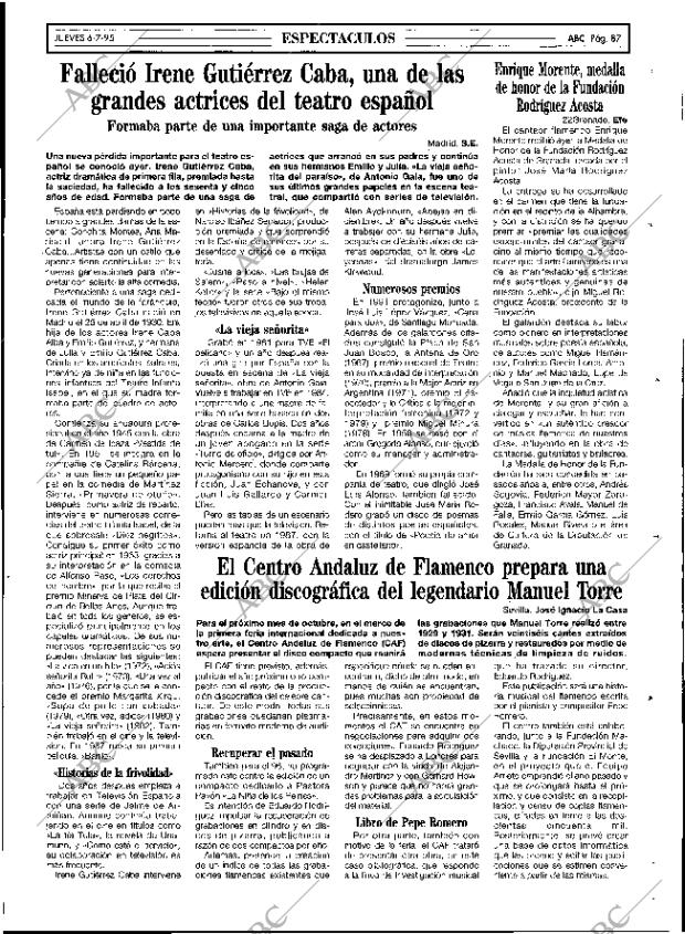 ABC SEVILLA 06-07-1995 página 87