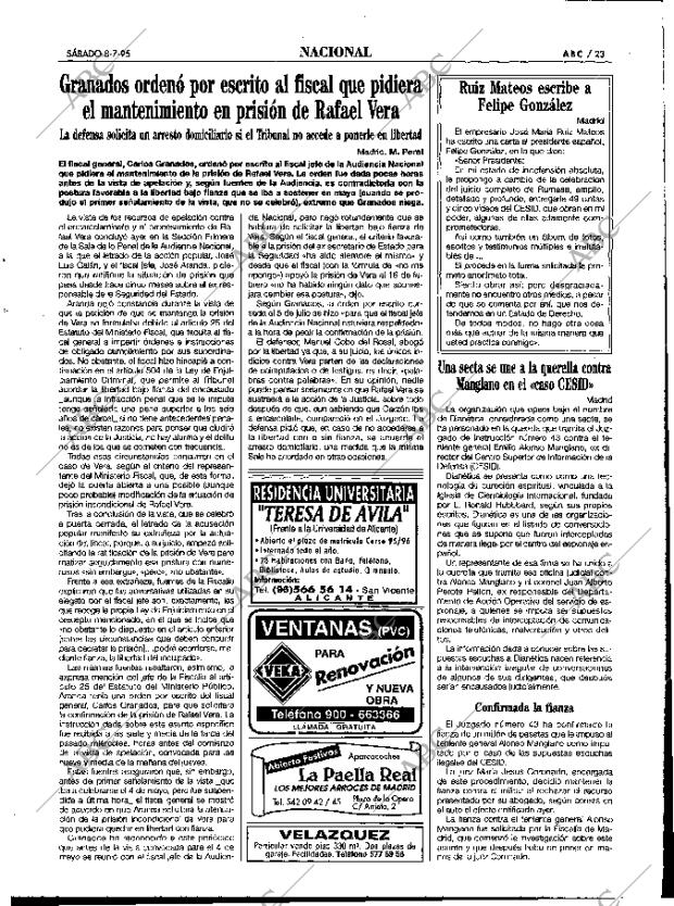 ABC MADRID 08-07-1995 página 23