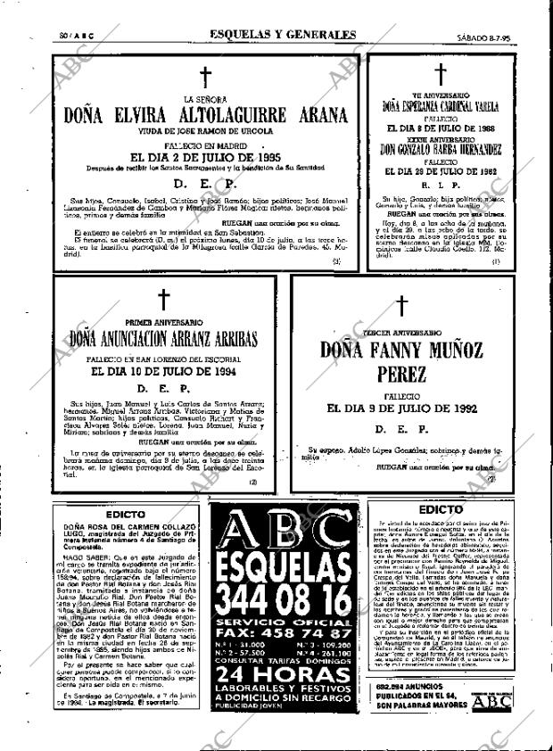 ABC MADRID 08-07-1995 página 80