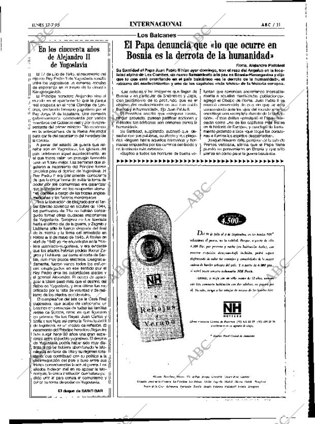 ABC MADRID 17-07-1995 página 31