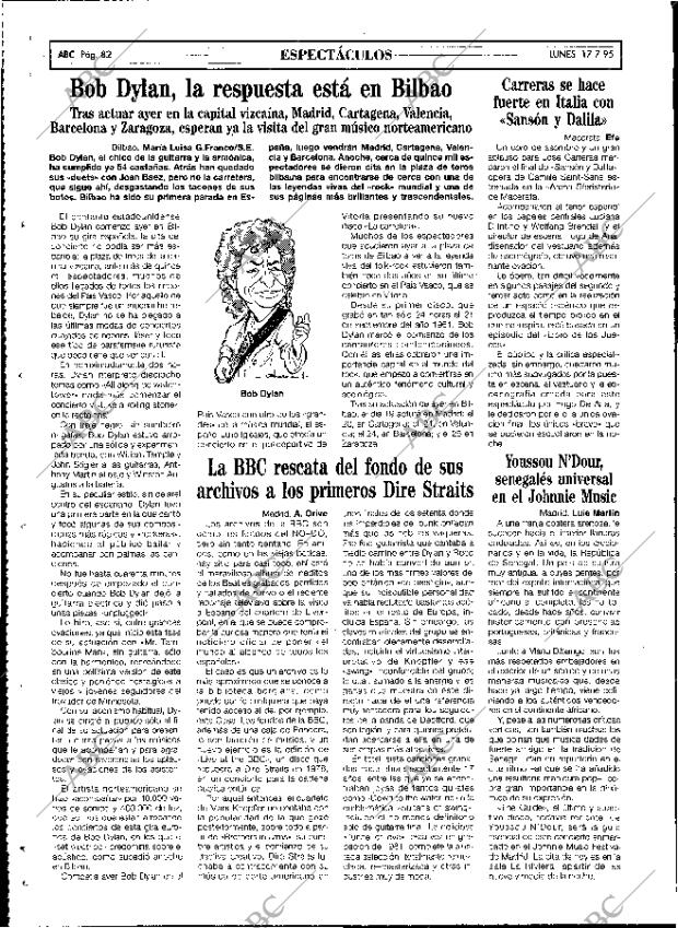 ABC MADRID 17-07-1995 página 82