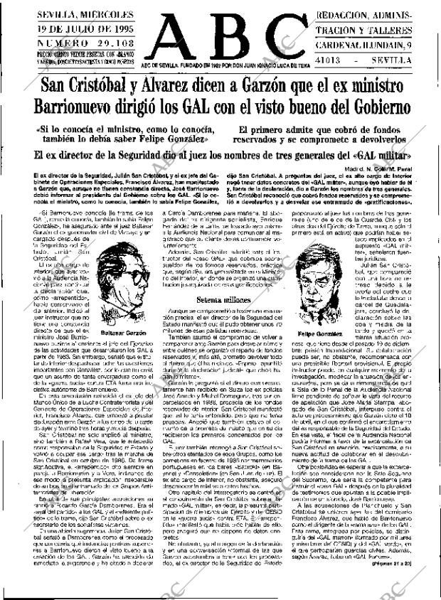 ABC SEVILLA 19-07-1995 página 15