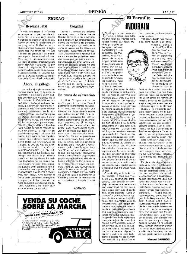 ABC SEVILLA 19-07-1995 página 19