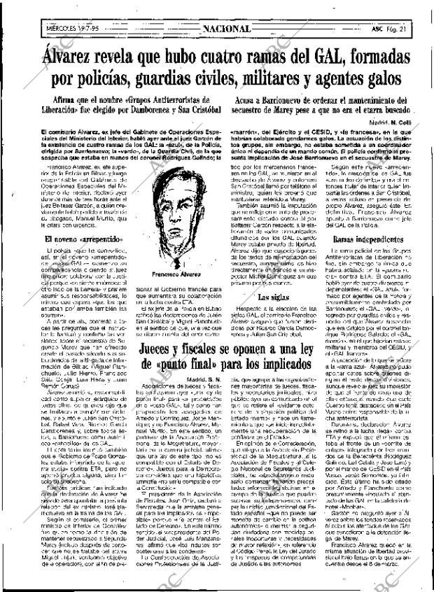 ABC SEVILLA 19-07-1995 página 21