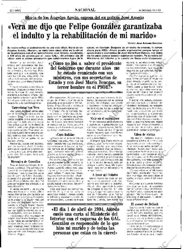 ABC SEVILLA 19-07-1995 página 22