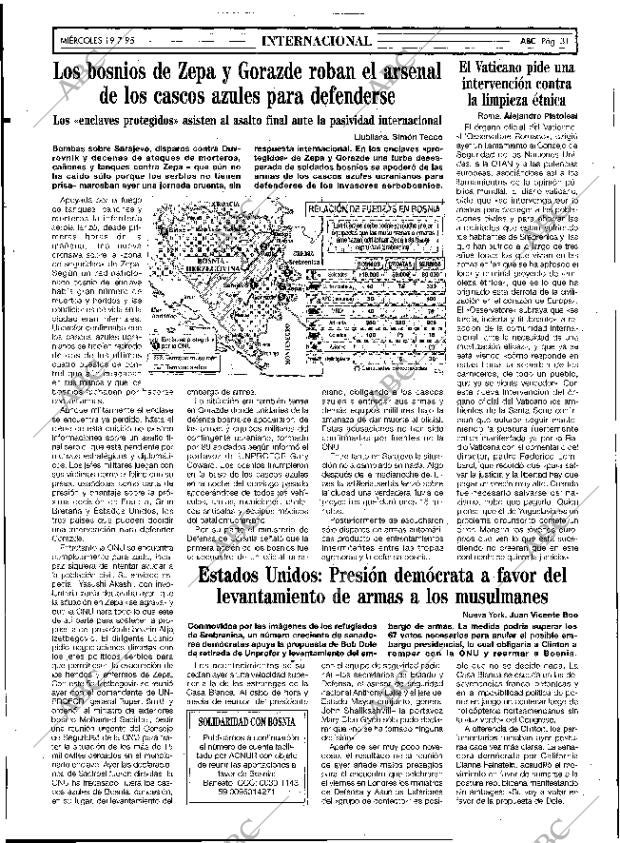 ABC SEVILLA 19-07-1995 página 31