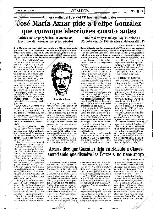 ABC SEVILLA 19-07-1995 página 33