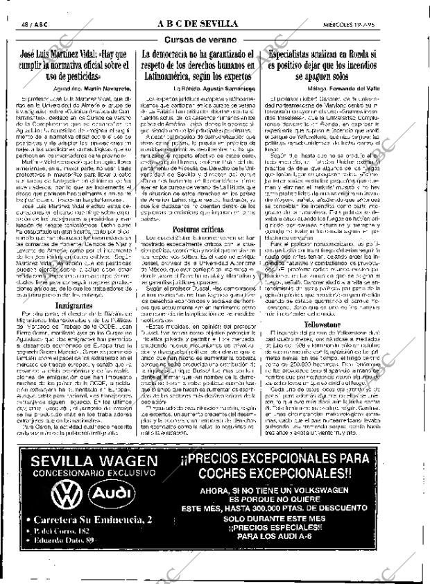 ABC SEVILLA 19-07-1995 página 48