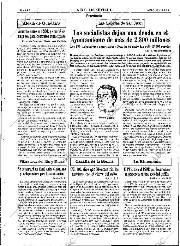 ABC SEVILLA 19-07-1995 página 56