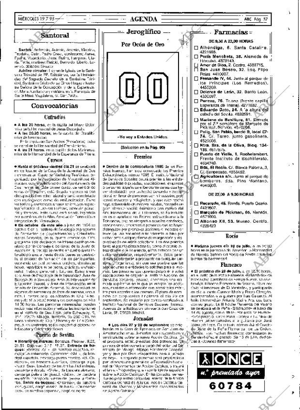 ABC SEVILLA 19-07-1995 página 57