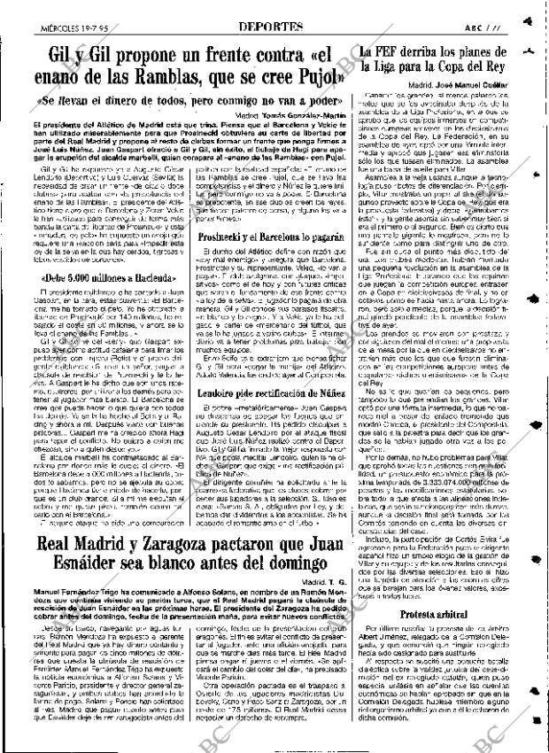 ABC SEVILLA 19-07-1995 página 77