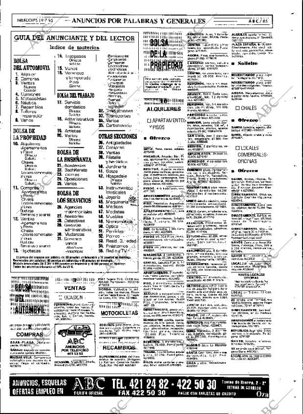 ABC SEVILLA 19-07-1995 página 85
