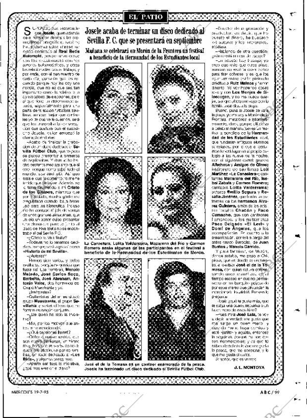ABC SEVILLA 19-07-1995 página 99