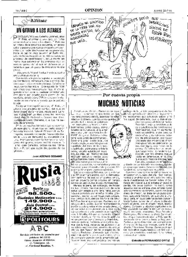 ABC SEVILLA 20-07-1995 página 18