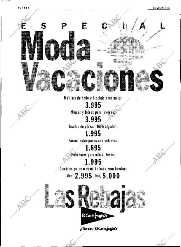 ABC SEVILLA 20-07-1995 página 24