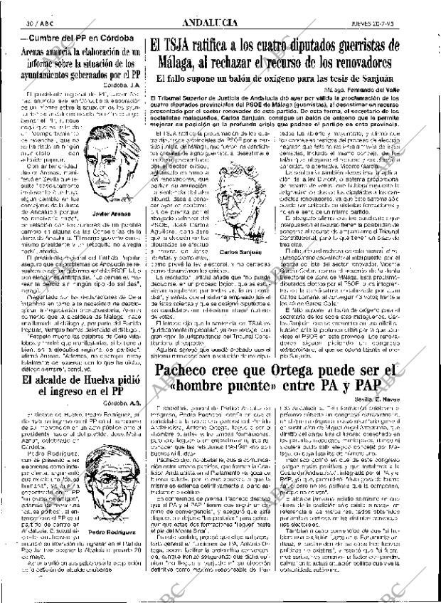 ABC SEVILLA 20-07-1995 página 30