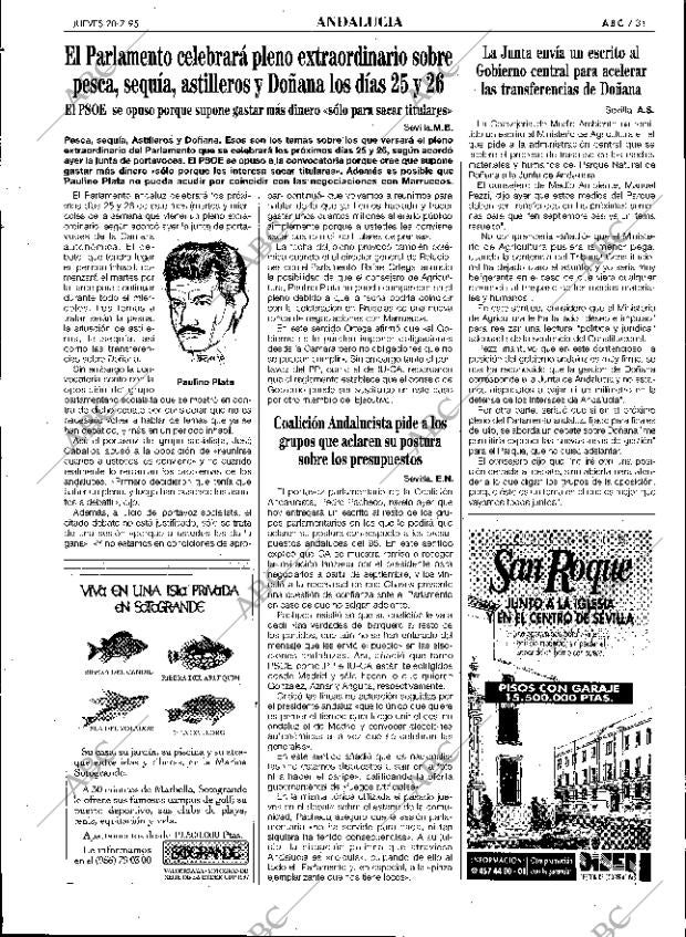 ABC SEVILLA 20-07-1995 página 31
