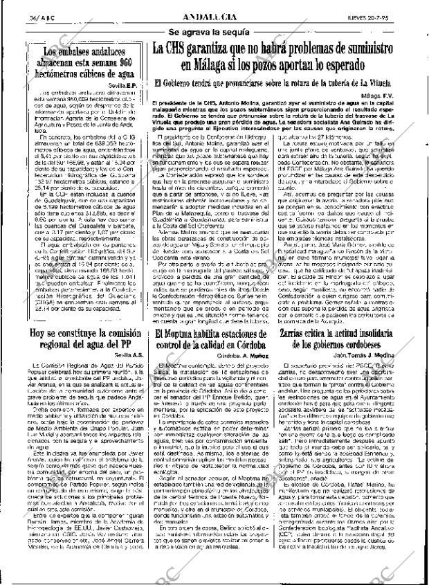 ABC SEVILLA 20-07-1995 página 36