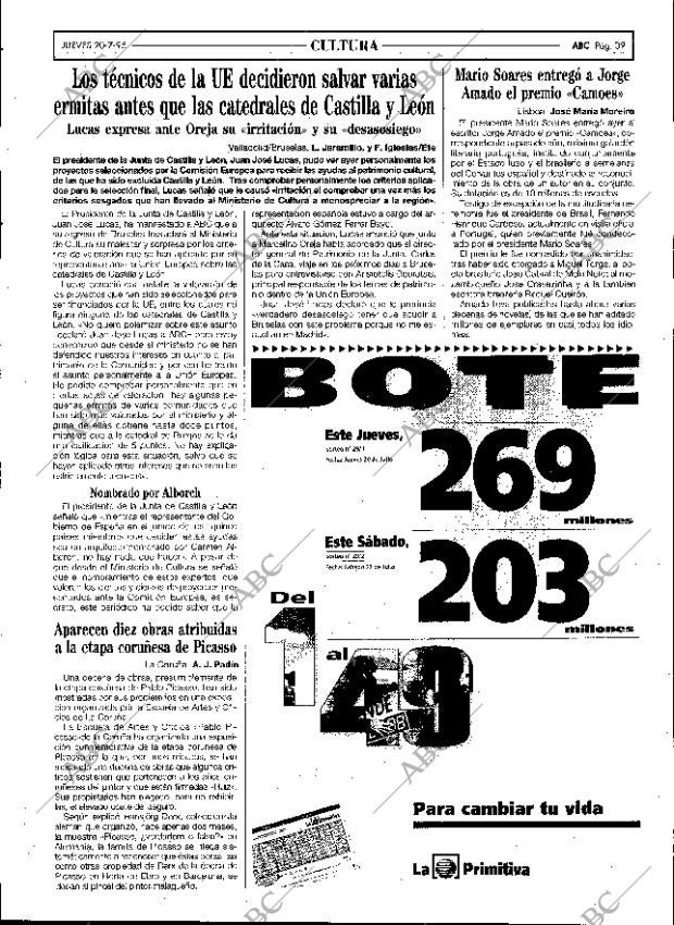 ABC SEVILLA 20-07-1995 página 39