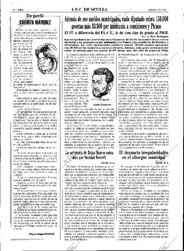 ABC SEVILLA 20-07-1995 página 42