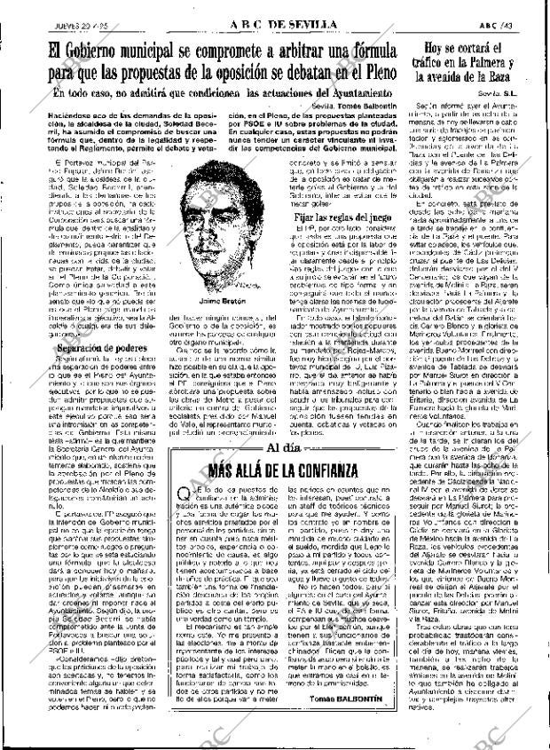 ABC SEVILLA 20-07-1995 página 43