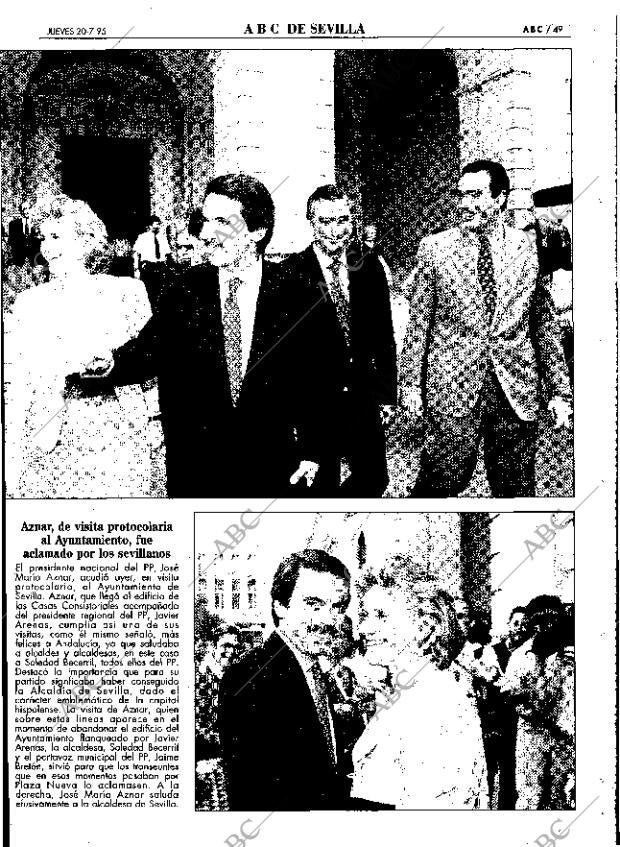 ABC SEVILLA 20-07-1995 página 49