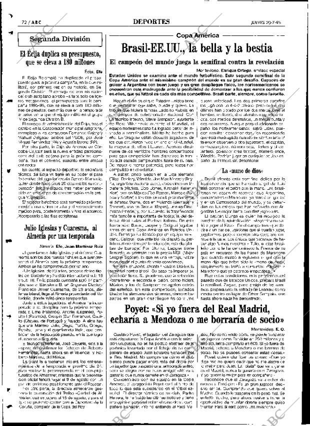 ABC SEVILLA 20-07-1995 página 72