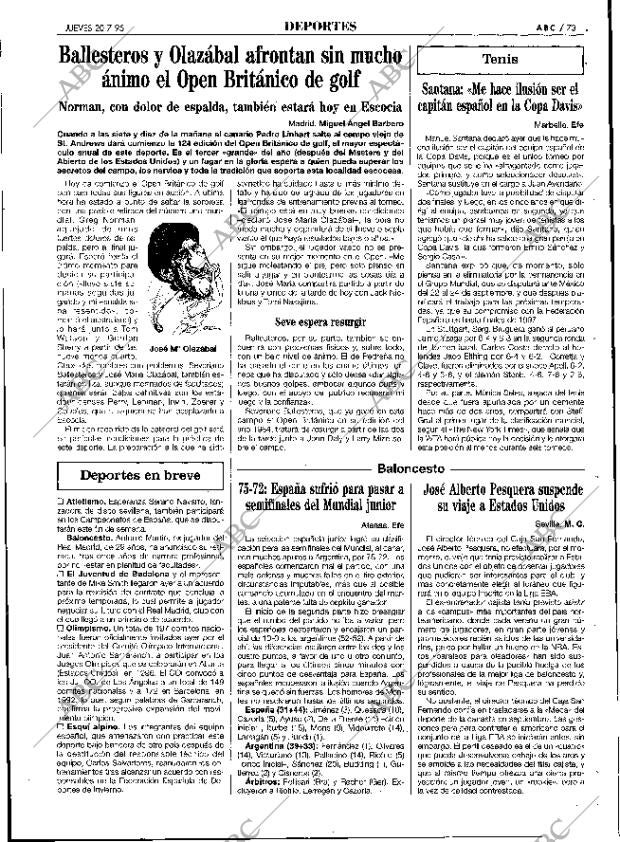 ABC SEVILLA 20-07-1995 página 73