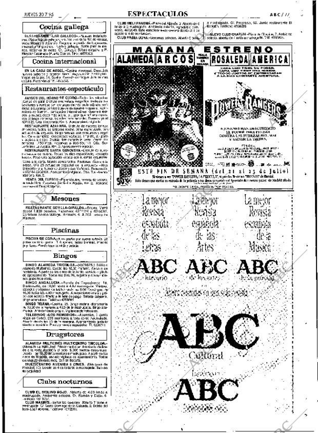 ABC SEVILLA 20-07-1995 página 77
