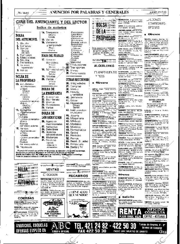 ABC SEVILLA 20-07-1995 página 78