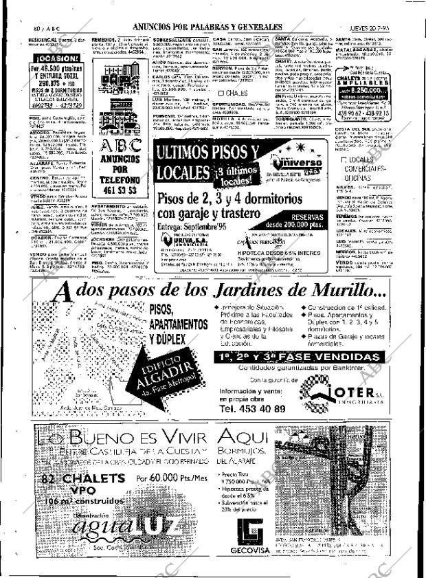 ABC SEVILLA 20-07-1995 página 80