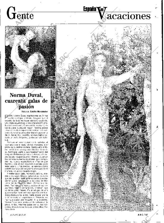ABC SEVILLA 20-07-1995 página 87
