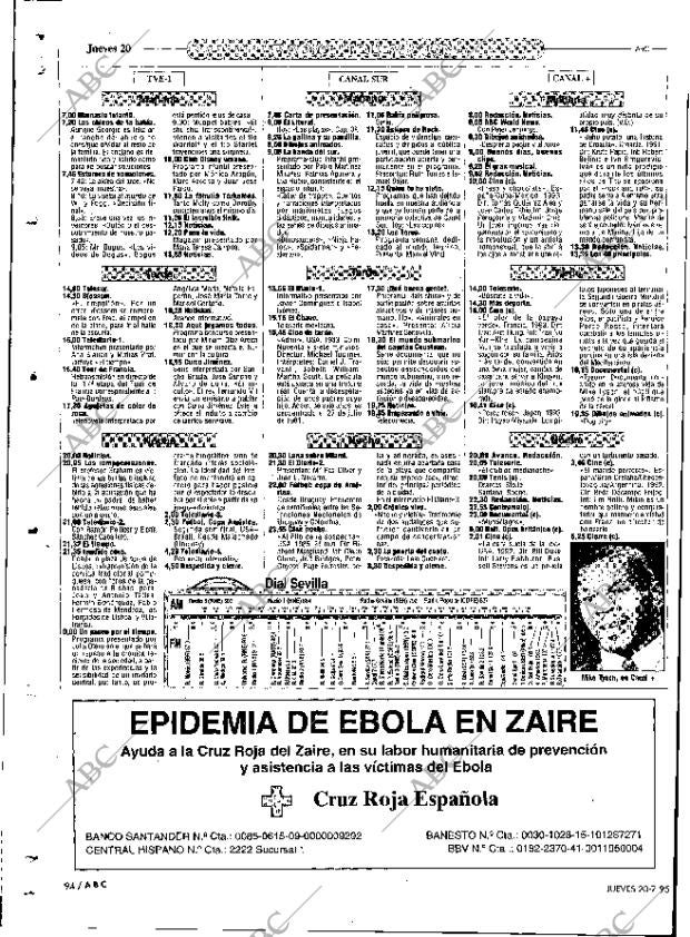 ABC SEVILLA 20-07-1995 página 94